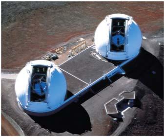 Today, all large professional telescopes are