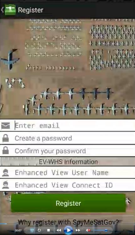 Remember your SpyMeSatGov password!