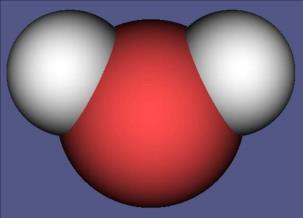 negative Oxygen hogs electrons from hydrogen; results