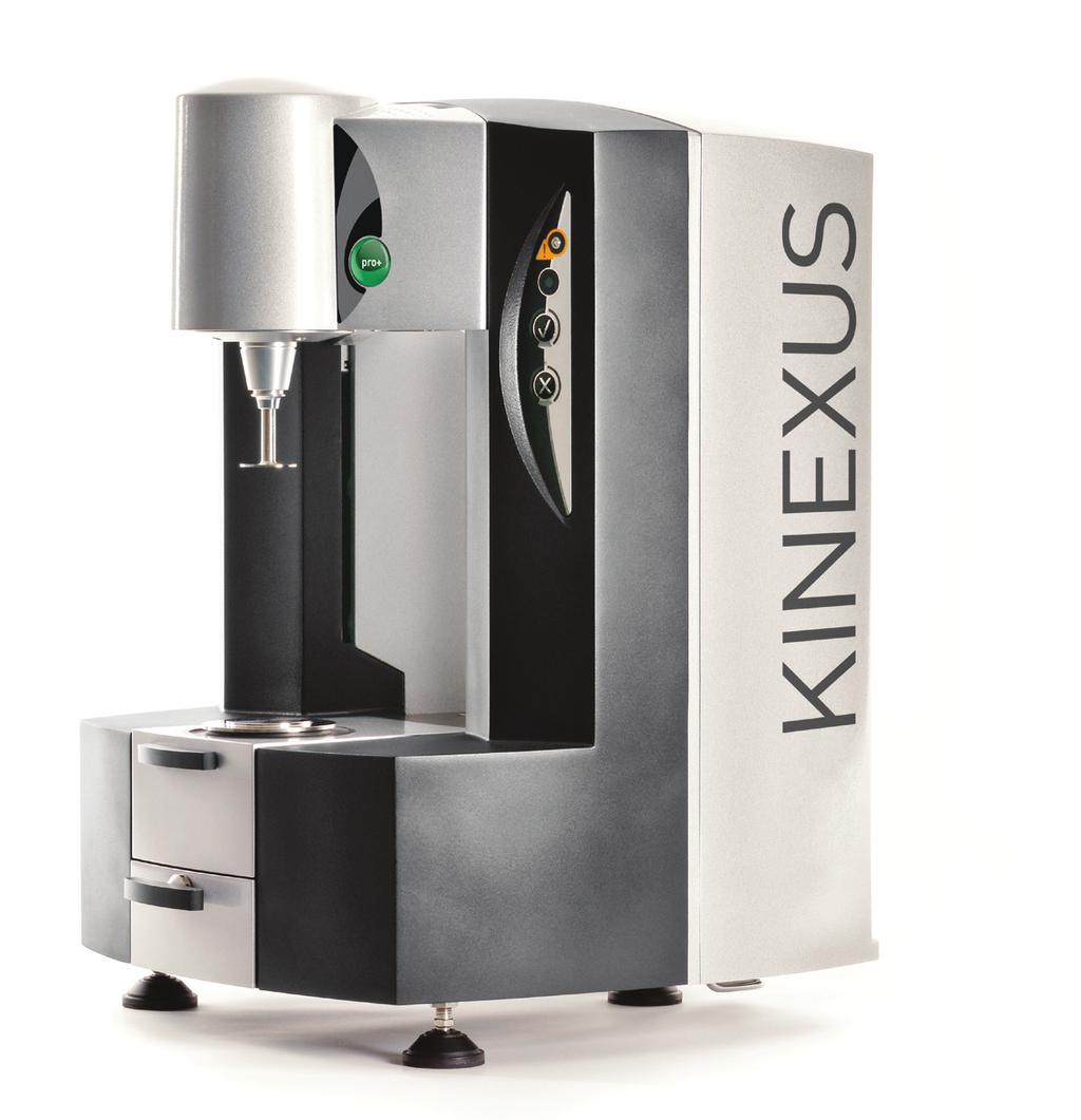 KINEXUS SERIES Redefining rheometer capabilities for characterizing dispersed systems At Malvern, we haven t just redesigned a rheometer we ve redefined the way it interacts with you.