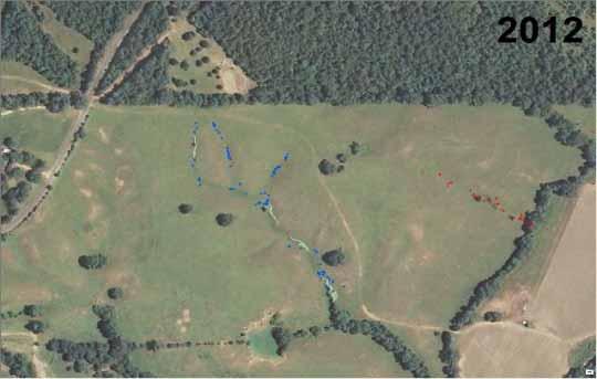 Past Land Use of GCW Pasture
