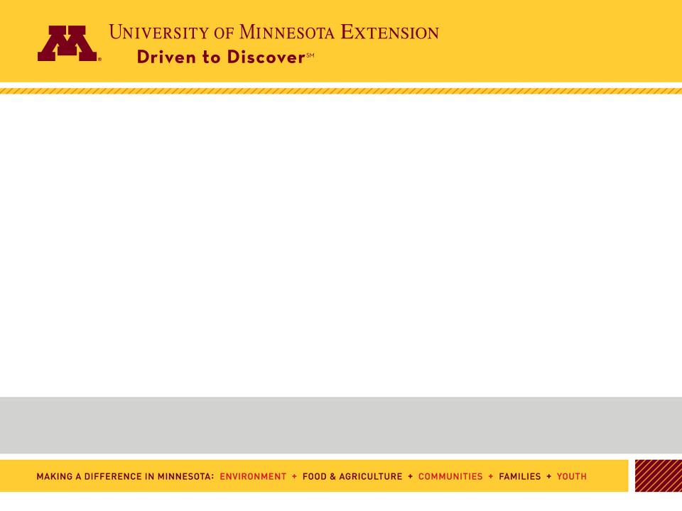 Join by letting me know to include you in the partner meeting! astrauss@umn.edu The University of Minnesota is an equal opportunity educator and employer.