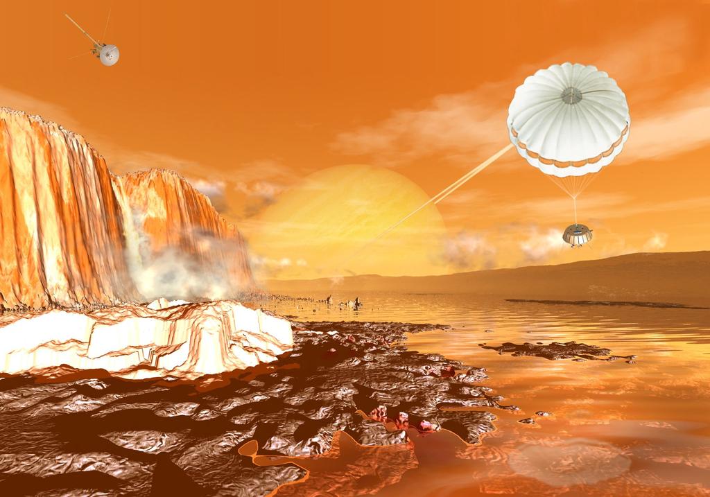 Name: Date: Page 1 of 4 Hydrocarbons on Titan Artist s Rendition of Hyugens Probe on the Surface of Titan Hydrocarbons are molecules made up only of hydrogen and carbon.