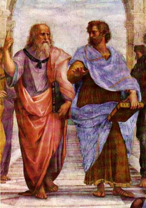 Plato and Aristotle 427-347 BC 384-322 BC Aristotle was the first to classify living animals.