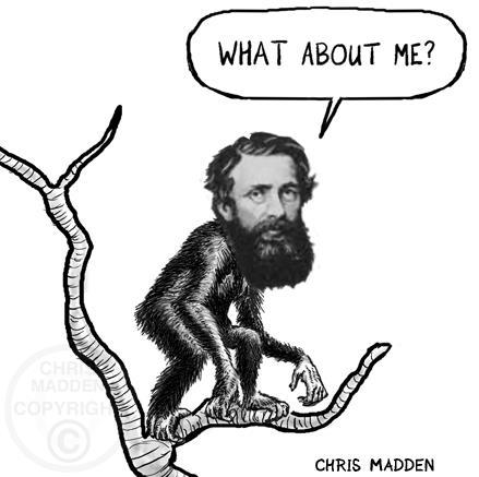 with all his evidence Presented his theory, with Darwin, only to