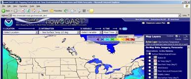 NOAA forecasts Geospatial Applications