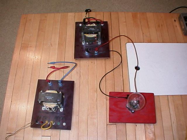 Connect to step down transformer 120V to