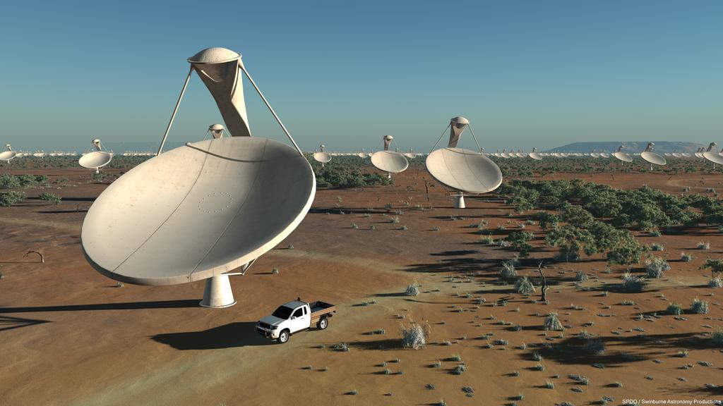 High Frequency Receivers: 15 Meter Dishes Image