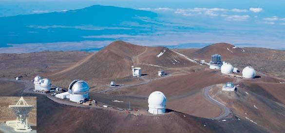 Mauna Kea, Hawai i Mauna Kea is the best place on Earth for astronomical telescopes High elevation Far