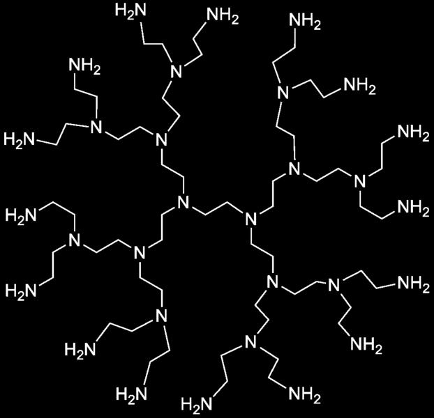Polymers used as a Chemical Primer Morphology is a Branched, Spherical, cationic polyelectrolyte There is no Hydrogen Bonding (no oxygen) between