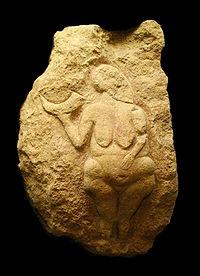Prehistoric - Venus of Laussel 25,000 B.C.E.