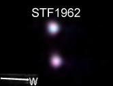 Struve 1962 A small refractor will split this pretty pair of nearly identical stars separated by 12.