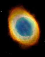 The Ring Nebula Triffid Nebula EMISSION NEBULAE Emission nebulae are clouds of ionized gas emitting light of various colors.