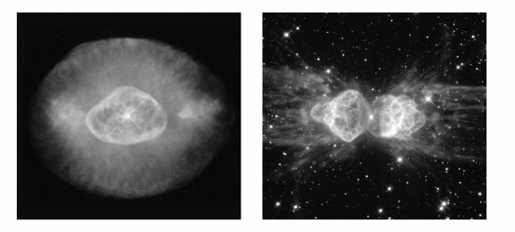 Planetary Nebulae The glow of planetary nebula shells is caused by ultra-violet