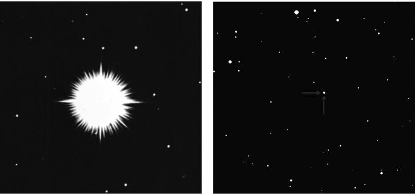Nova Herculis 1934 In a binary star system, mass falling