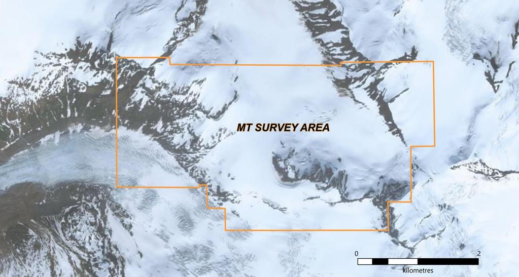 North Mitchell Block: A large-scale MT survey is proposed at North Mitchell Block.