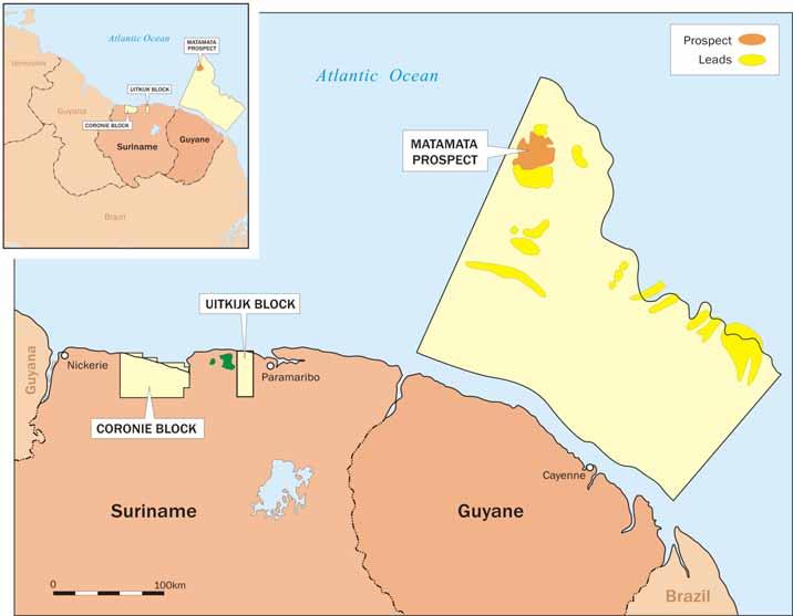 Guyane and Suriname Guyane High-impact frontier basin 97.