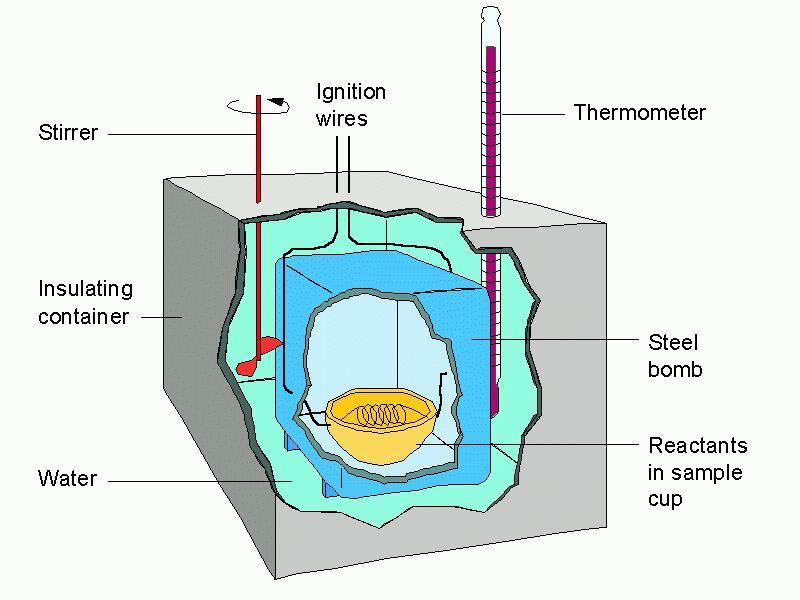 A bomb calorimeter A Bomb Calorimeter