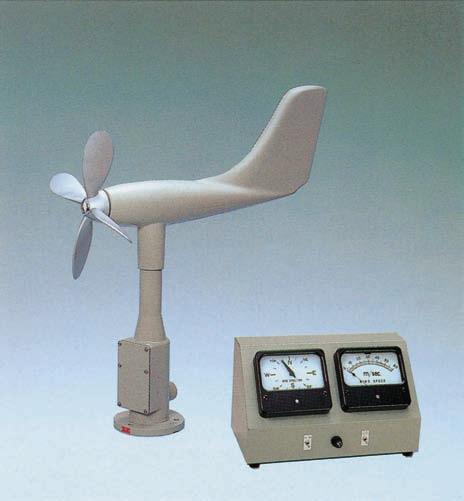 WIND SPEED AND DIRECTION INDICATOR 3-CUP ANEMOMETER No.