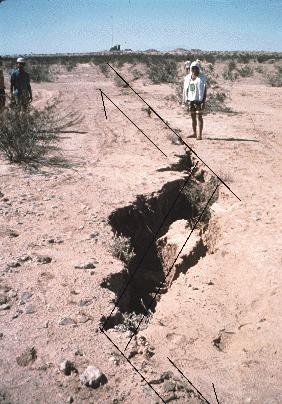 Releasing bend, Mojave Desert Bend in
