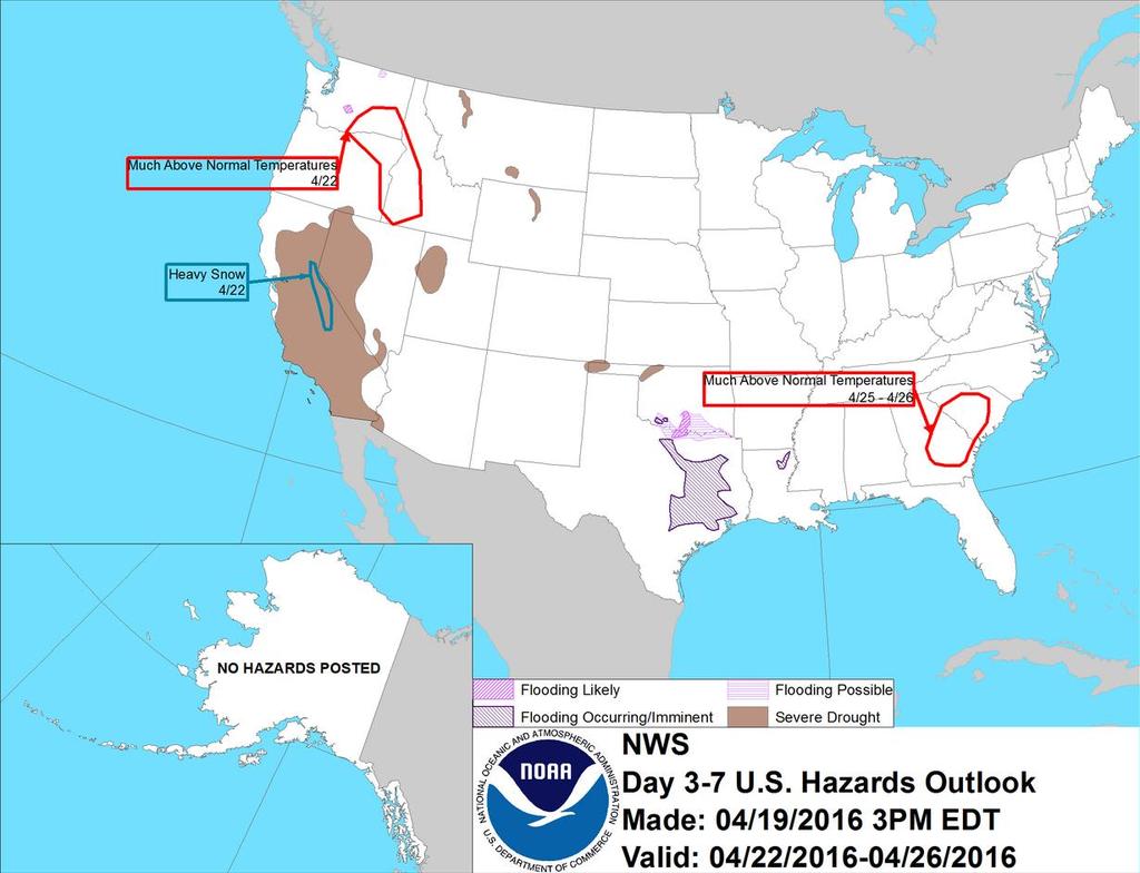 Hazard Outlook April 22-26 http://www.cpc.ncep.