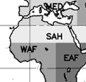 1. The Sahel at the boundary between the SAH and WAF regions. progress, in the year 15 how well are we likely to be able to predict the change from current climate in this region for the decade 9-1?