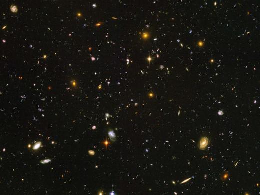 As far as we can see (Hubble Deep
