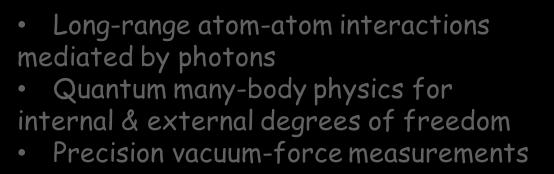 by photons Quantum many-body physics for