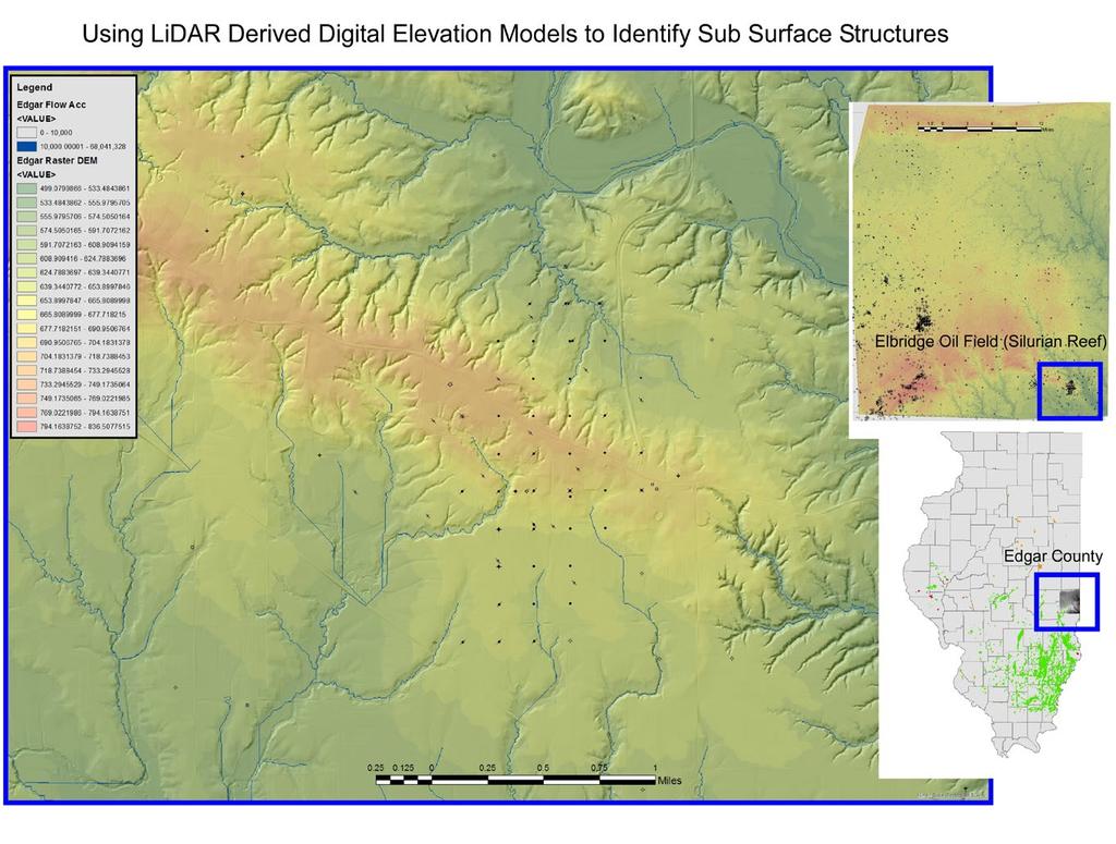 Most digital elevation models are using LiDAR data and thus by default the industry is using LiDAR. Using LiDAR as an exploration tool is new to the oil industry.