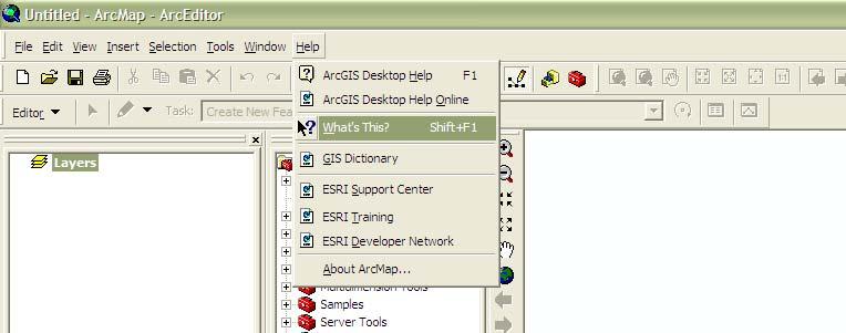 Desktop Help F1 Key ESRI