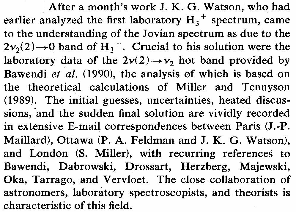 Trafton, Lester, & Thompson, Astrophys. J.