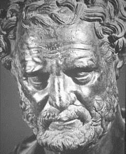 history of the atom 460 BC Democritus developed the idea of atoms!