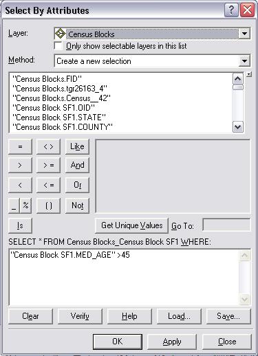 Select Keep only matching records, and click OK. The statistical fields from Census Blocks SF1 have now been joined to the attributes table of Census Blocks. 4.