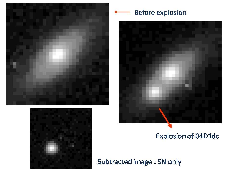 flux variation SN-like variation Star rejection