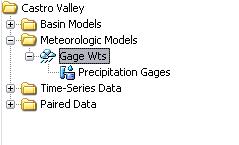 Open the Component Editor for this meteorologic model by selecting it in the Watershed Explorer.