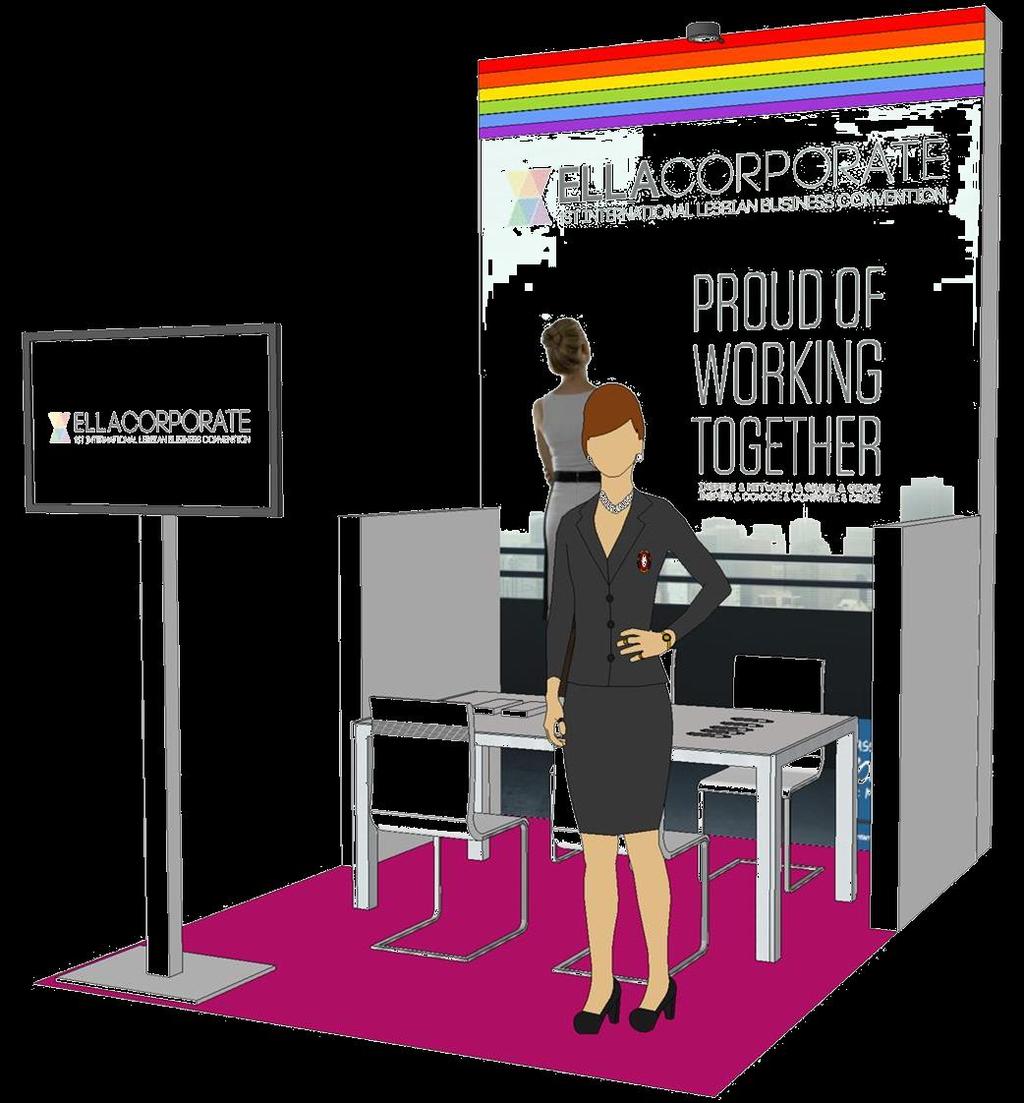 III. C O L L A B O R A T I O N O P P O R T U N I T I E S - E X H I B I T O R S FORGET WORRYING ABOUT THE MANAGEMENT OF YOUR STAND BY BOOKING THE TURNKEY FORMAT ELLA TRAVEL STAND TURNKEY STAND SHARED