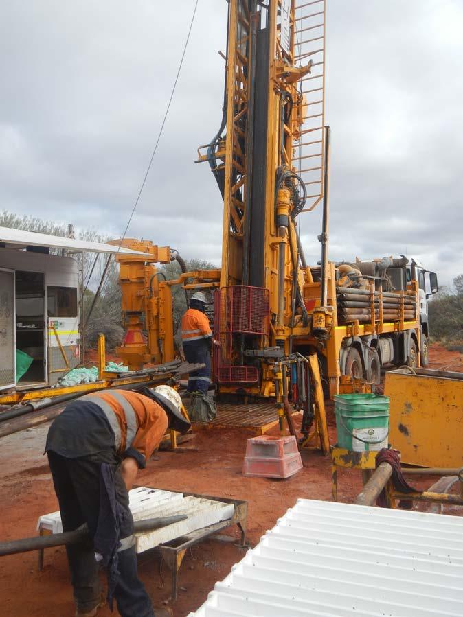 Drilling Recommences Soon Potential for Further Discoveries SAMSON EM Survey High powered SAMSON EM survey is underway over the 3km western extension of the Cathedrals Belt Includes the intersection