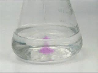 Titrations Indicators: dyes that change color at end of