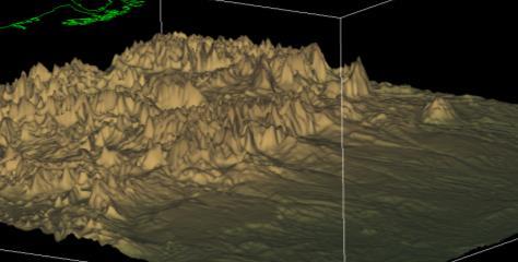 Terrain-1/2-height (Domain terrain HGT=HGT orig /2) 5.