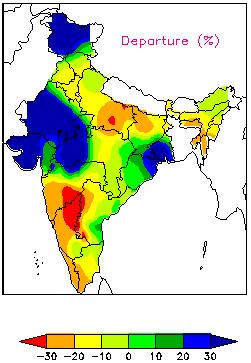 INDIA Total Precipitation Healthy rains again
