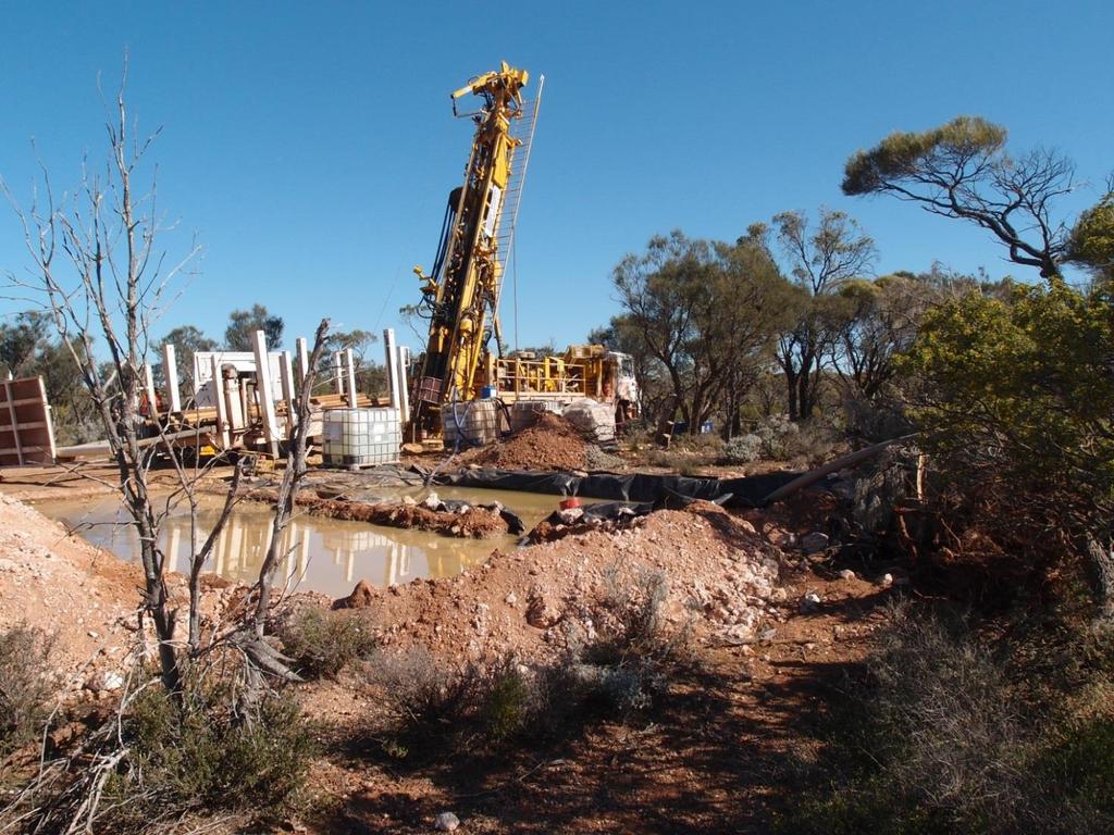 Drilling at Zealous tin prospect Steve Johnston Managing Director Alliance Resources Ltd has projects in Western Australia, New South Wales and South Australia for gold and base metals.