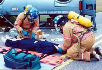 Patient Handling/Gross Decon Gross decon for contamination reduction Leave patient s clothing inside hot zone Conduct