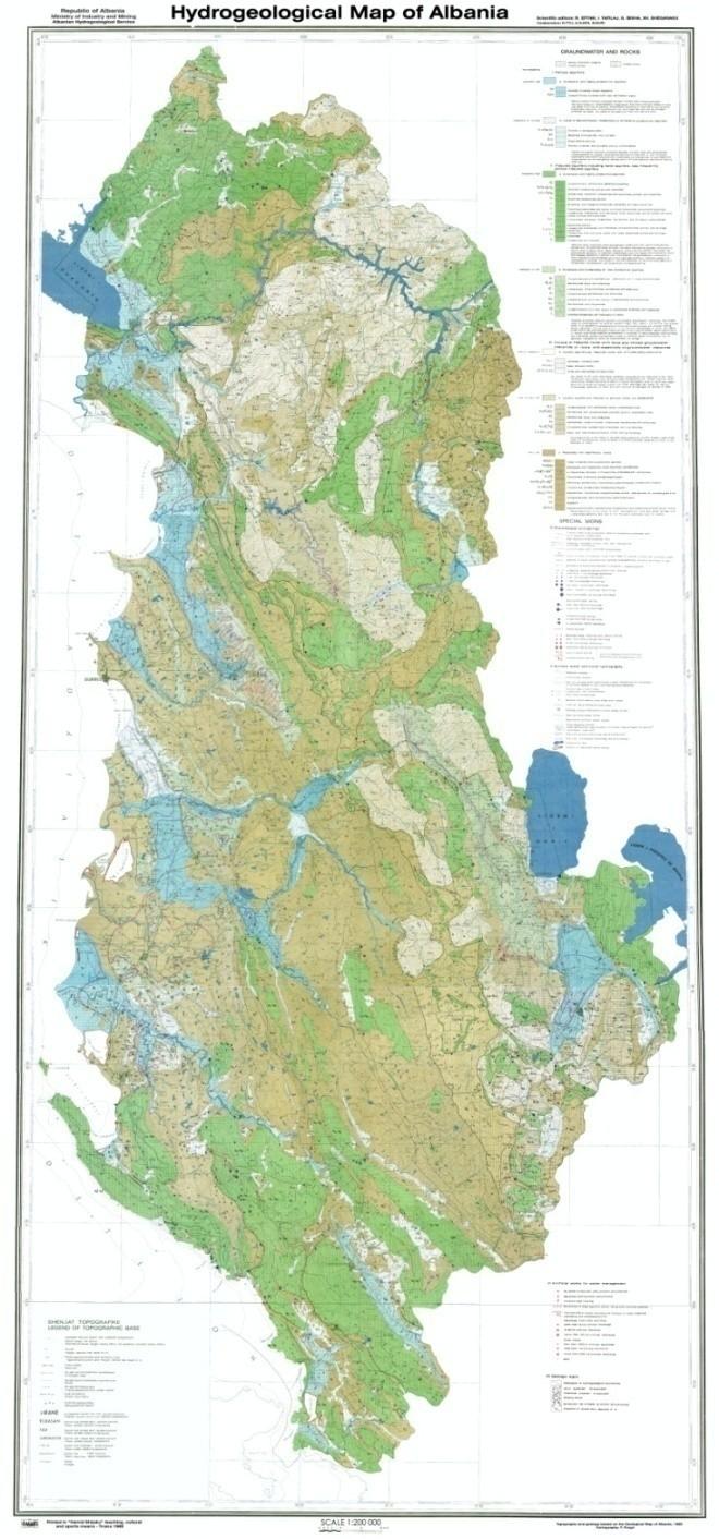 12. Publication of the Hydrogeological Map scale 1:200.