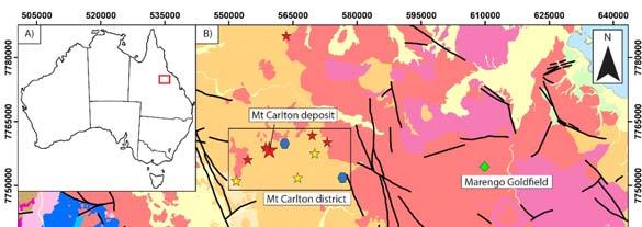 Regional setting Mt Carlton occurs in the northern segment of the Bowen Basin The Bowen Basin is a