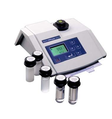 TURBIQUANT 3000 IR or 3000 T In addition to the specified features of the TURBIQUANT 1500 IR and 1500 T the user can select different measurement modes and indications of the measurement results.