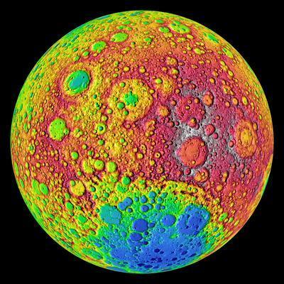 Question 2 Name the side of the moon that
