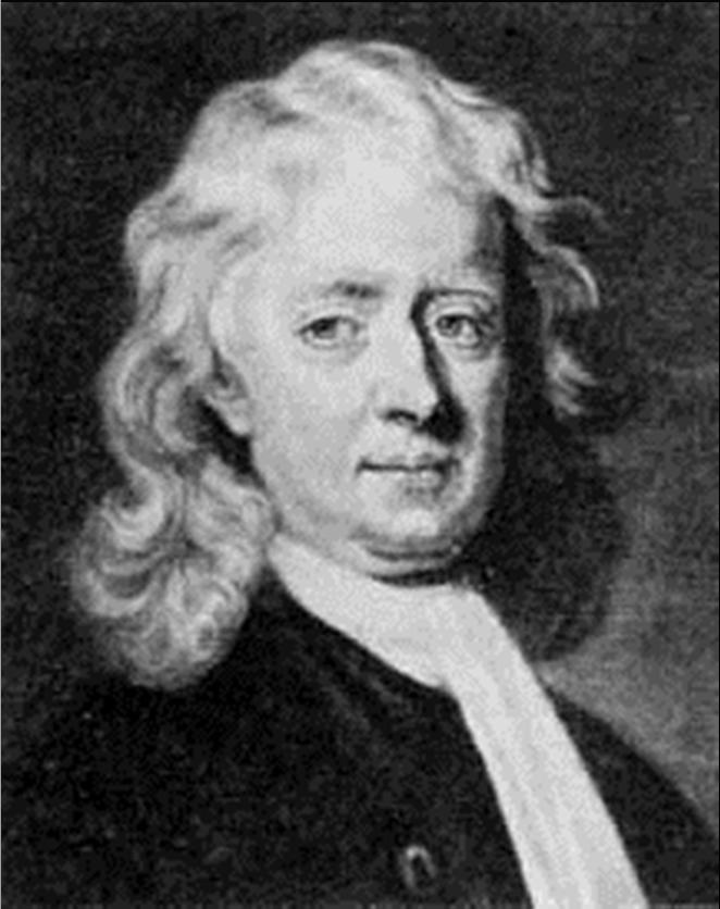 ISAAC NEWTON British, born just as Galileo died Wants to figure out what makes Kepler s Laws work To solve this, he invents