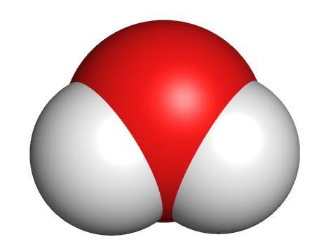 The Water Molecule The most important feature of the chemical behavior of water is