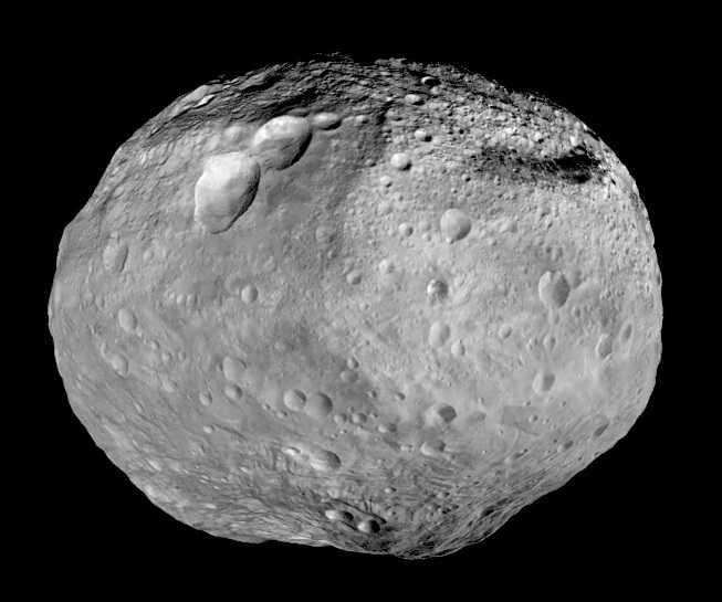 Vesta Scientists have spent much time studying an asteroid named "Vesta.