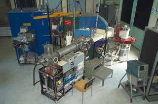 The separator is composed of a Bernas-Nier ion source, a high resolution analysing magnet and a collecting device which is used to prepare targets with